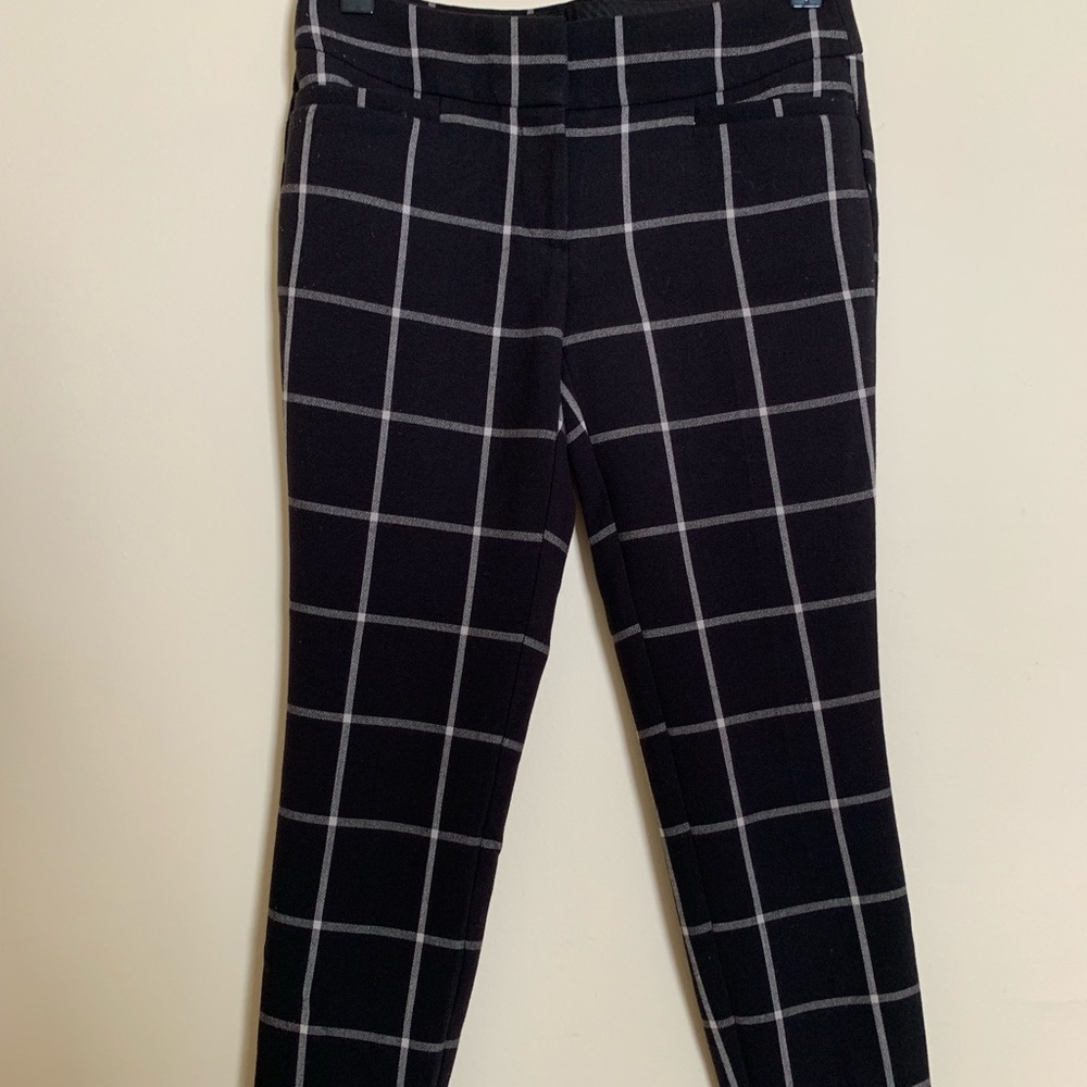 Petite Plaid Loft Pants